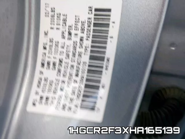 1HGCR2F3XHA165139 фото 2
