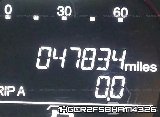 1HGCR2F58HA174326 фото 8