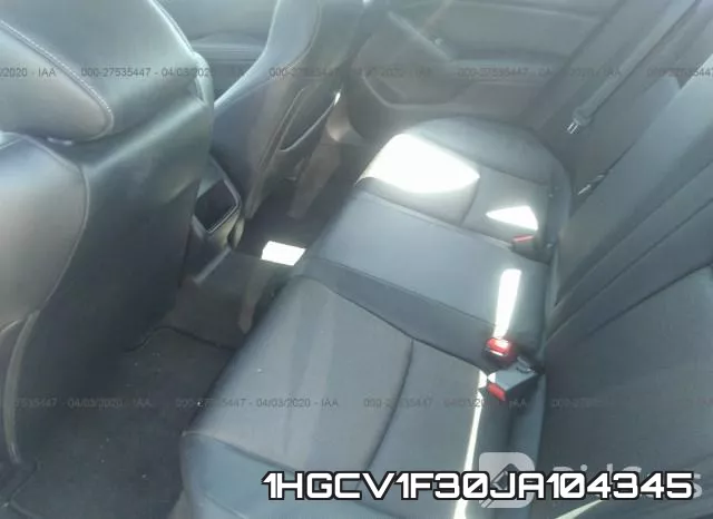 1HGCV1F30JA104345 фото 9