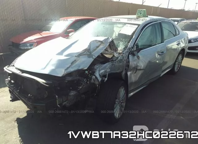 1VWBT7A32HC022672 фото 3