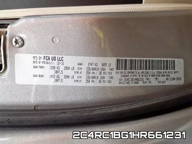 2C4RC1BG1HR661231 фото 2