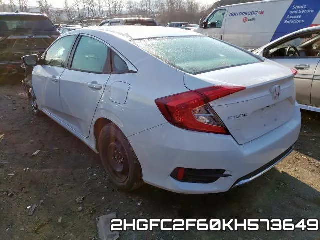 2HGFC2F60KH573649 фото 4