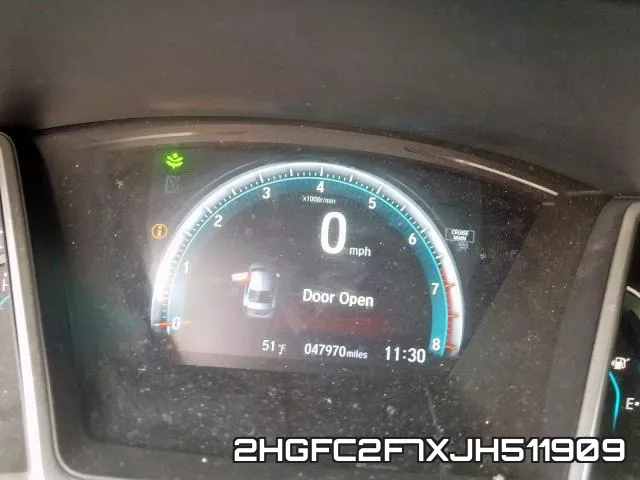 2HGFC2F7XJH511909 фото 9