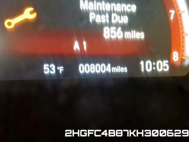 2HGFC4B87KH300629 фото 9