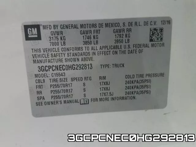 3GCPCNEC0HG292813 фото 2