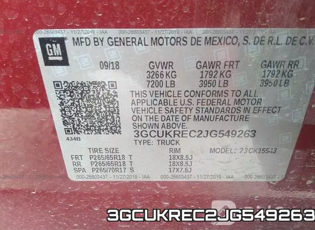 3GCUKREC2JG549263 фото 10