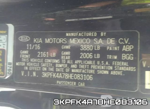 3KPFK4A78HE083106 фото 10