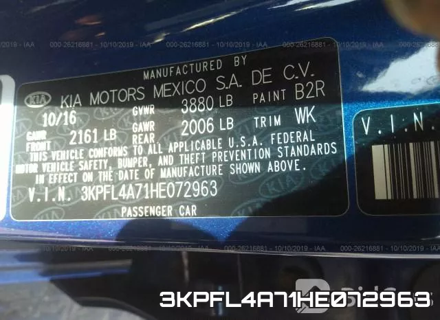 3KPFL4A71HE072963 фото 10