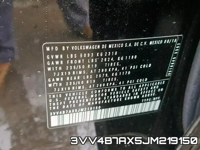 3VV4B7AX5JM219150 фото 2