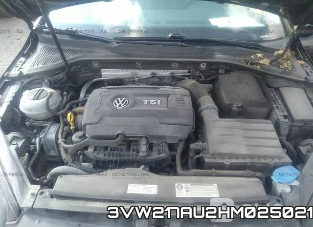 3VW217AU2HM025021 фото 2