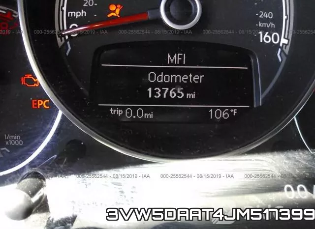 3VW5DAAT4JM517399 фото 8