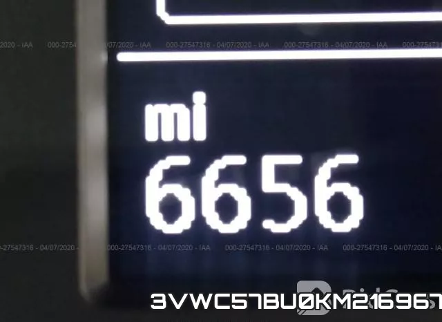 3VWC57BU0KM216967 фото 8