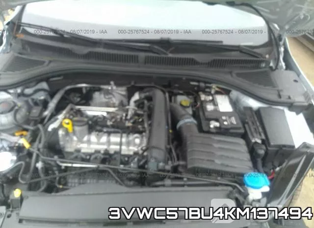 3VWC57BU4KM137494 фото 2