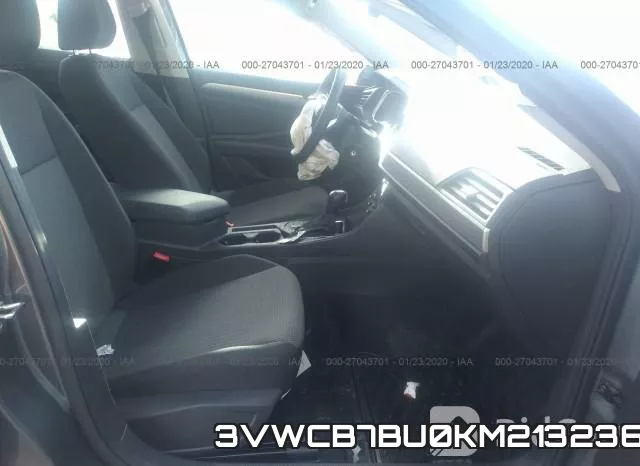 3VWCB7BU0KM213236 фото 6