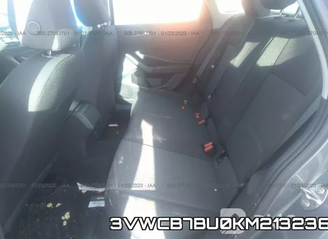 3VWCB7BU0KM213236 фото 9