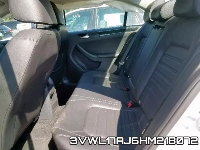 3VWL17AJ6HM218072 фото 7
