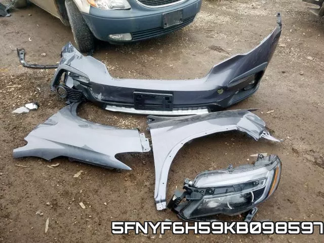 5FNYF6H59KB098597 фото 10