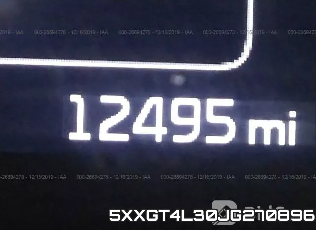 5XXGT4L30JG270896 фото 8