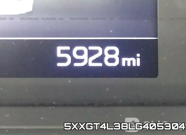 5XXGT4L38LG405304 фото 8