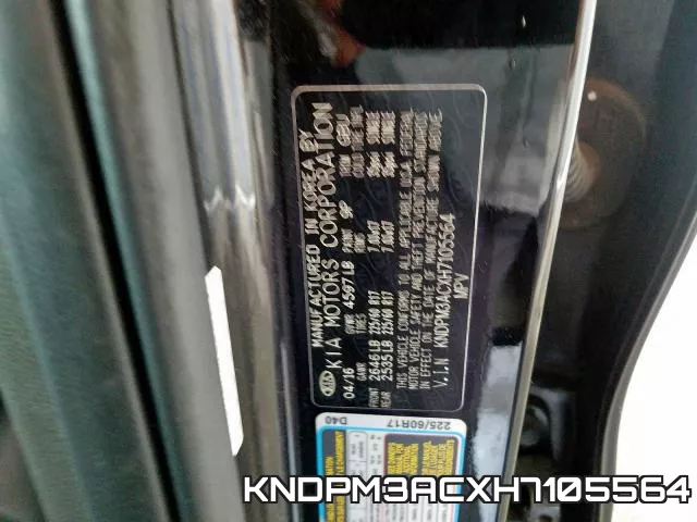 KNDPM3ACXH7105564 фото 2