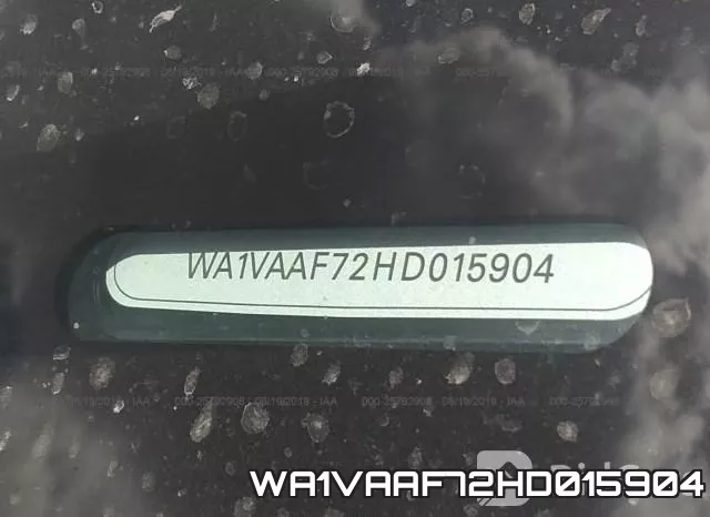 WA1VAAF72HD015904 фото 10