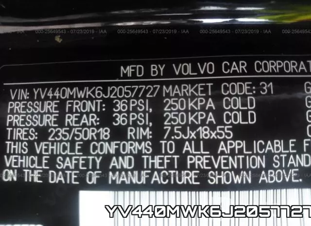 YV440MWK6J2057727 фото 10