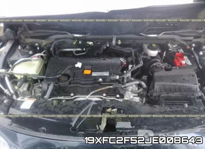 19XFC2F52JE008643 фото 2