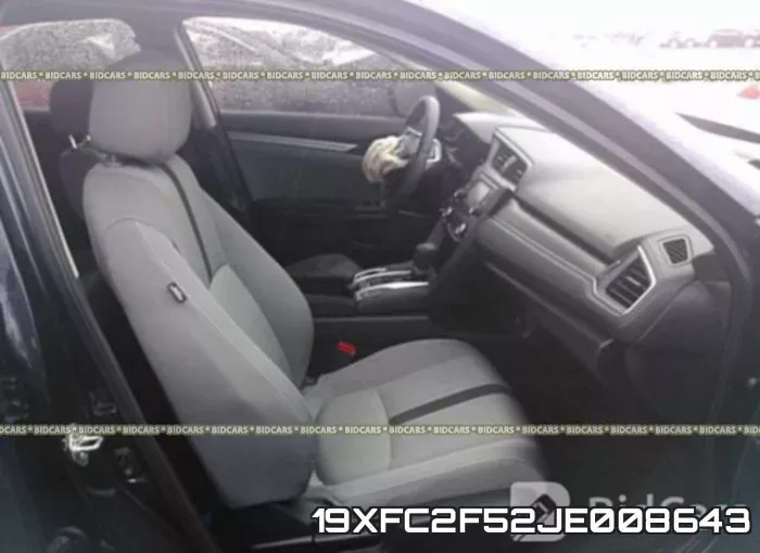 19XFC2F52JE008643 фото 6
