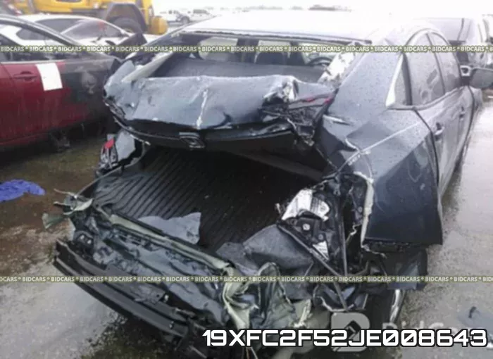 19XFC2F52JE008643 фото 7