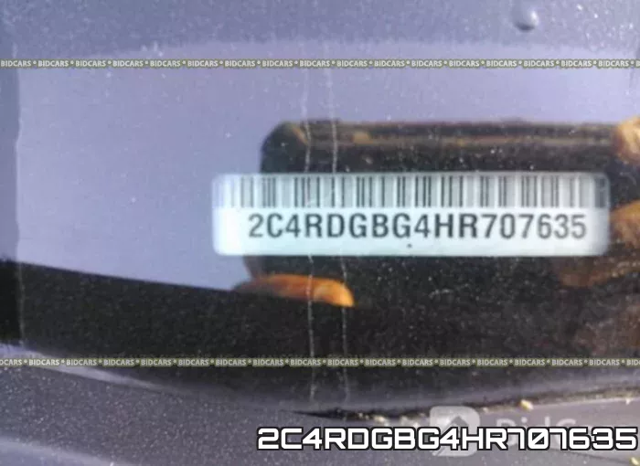 2C4RDGBG4HR707635 фото 10