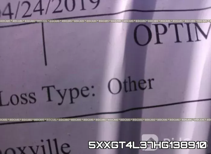 5XXGT4L37HG138910 фото 7