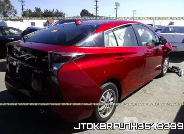 JTDKBRFU7H3543339 фото 5