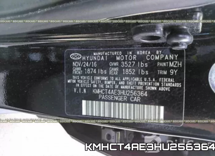KMHCT4AE3HU256364 фото 10
