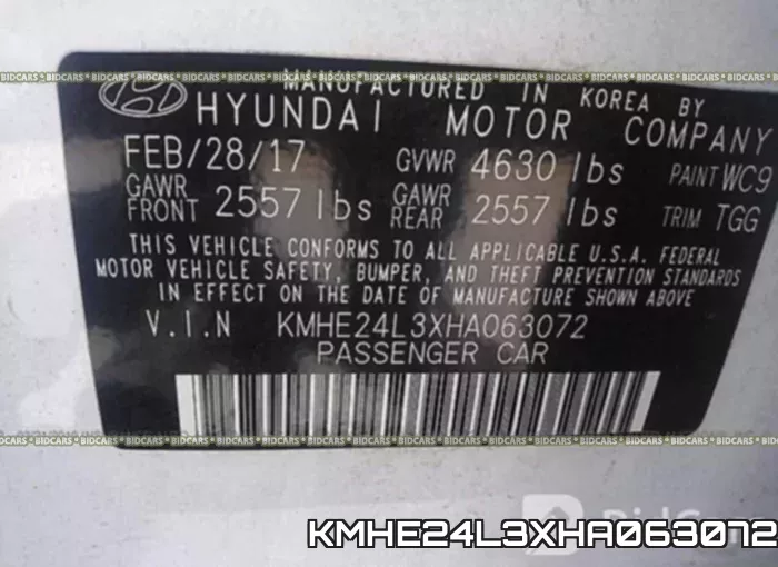 KMHE24L3XHA063072 фото 10