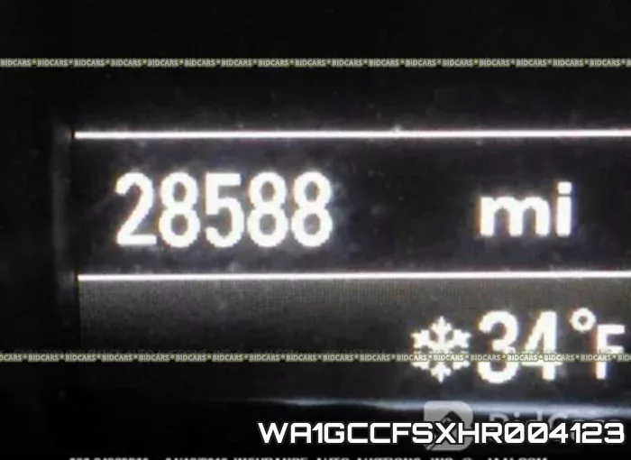 WA1GCCFSXHR004123 фото 8