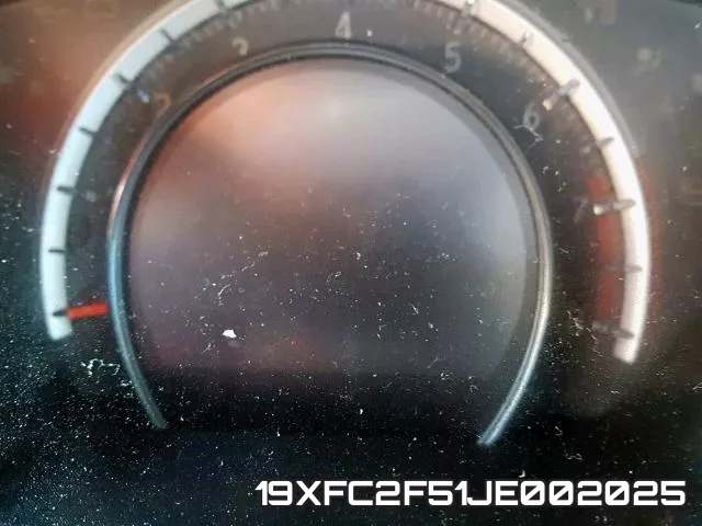 19XFC2F51JE002025 фото 9