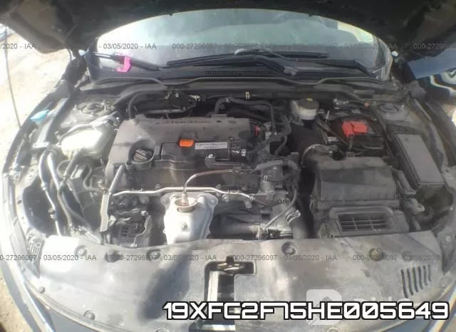 19XFC2F75HE005649 фото 2