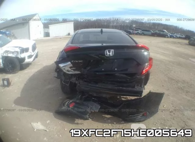 19XFC2F75HE005649 фото 7