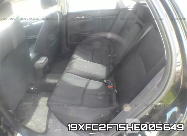 19XFC2F75HE005649 фото 9