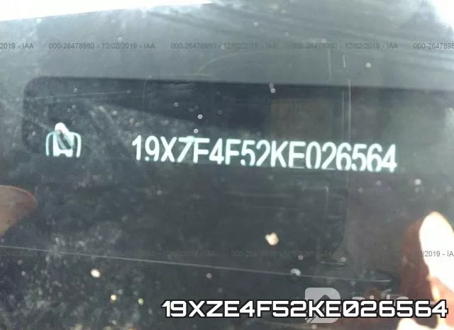 19XZE4F52KE026564 фото 10