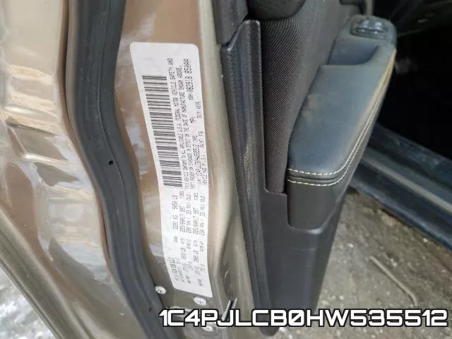 1C4PJLCB0HW535512 фото 2