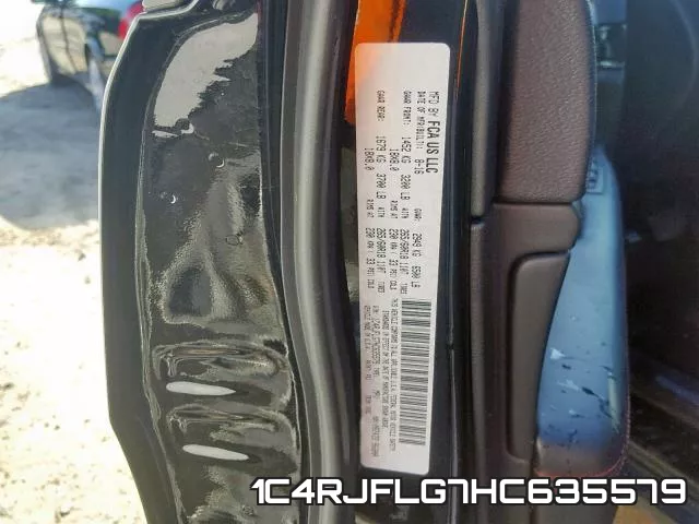 1C4RJFLG7HC635579 фото 2