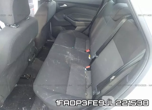 1FADP3FE9JL221538 фото 9