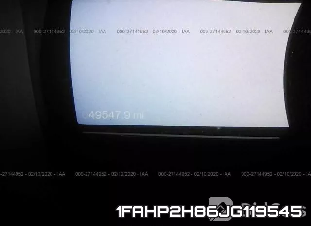 1FAHP2H86JG119545 фото 8