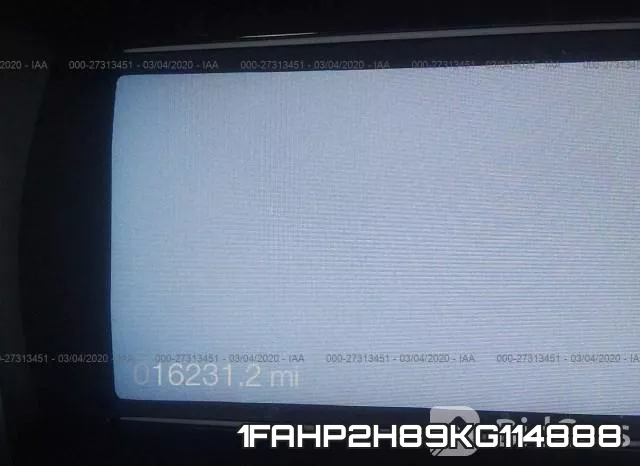 1FAHP2H89KG114888 фото 8