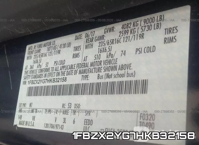 1FBZX2YG7HKB32158 фото 10