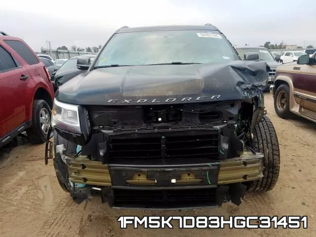 1FM5K7D83HGC31451 фото 10