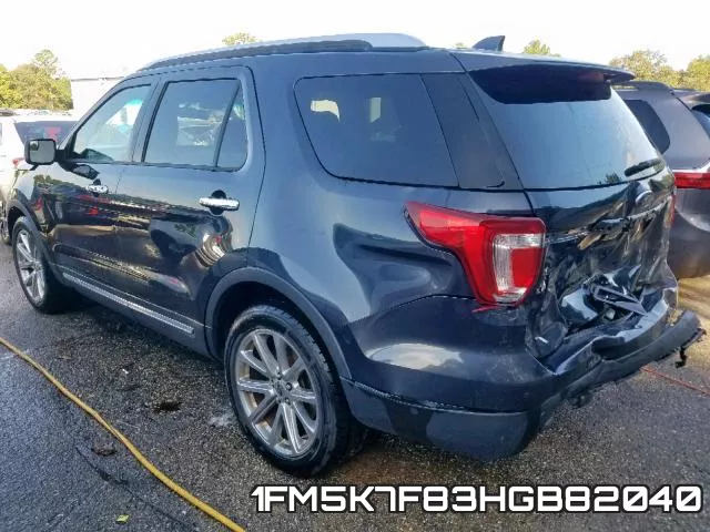 1FM5K7F83HGB82040 фото 4