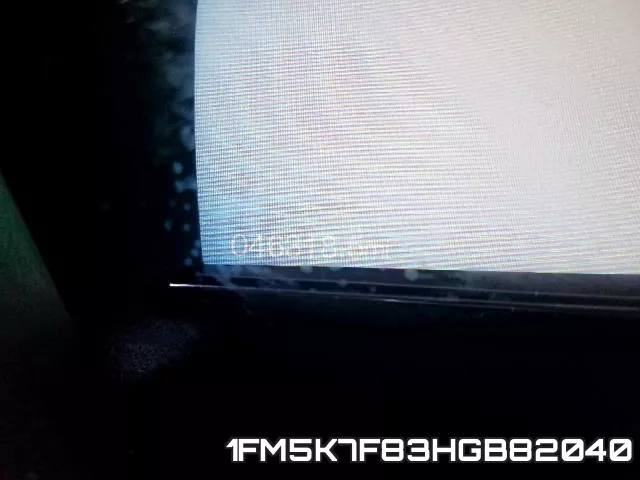 1FM5K7F83HGB82040 фото 9