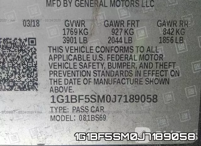 1G1BF5SM0J7189058 фото 10